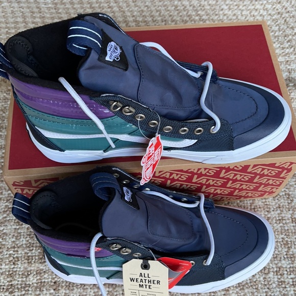 Vans Sk8-Hi Mte 2.0 Dx Dress Blues/Jasper Men’s - Picture 4 of 16